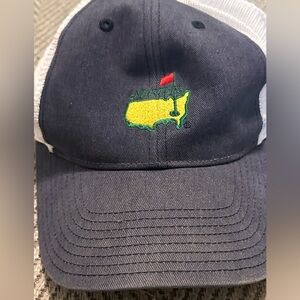 American Needle Masters Cap in White and Yellow mesh on the back